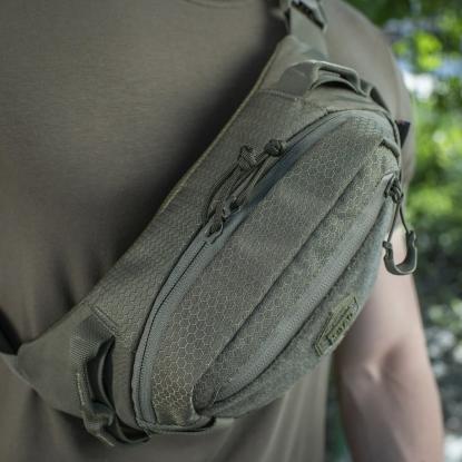 M-TAC Elite Hex bæltetaske, ranger green