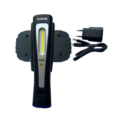 BATO WIRELESS arbejdslampe med stor lampe, ladeplade og strømstik