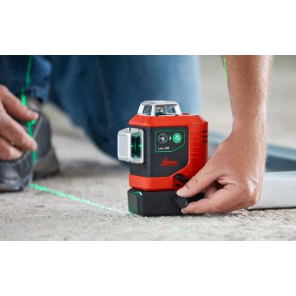 Leica Lino L6GS laser inkl. taske, 3 x 360° grøn laser, op til 35 meter