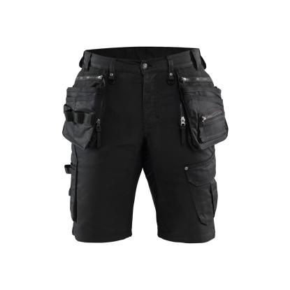 Blåkläder 1992 håndværker shorts stretch x1900, sort/sort