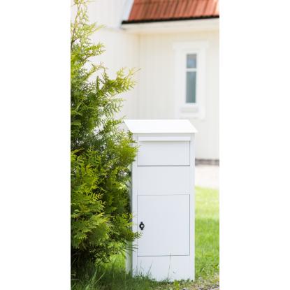 Habo 9443B pakkepostkasse, 1003 x 390 x 260 mm, hvid