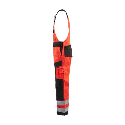 Blåkläder 2660 high vis overall, hi-vis rød/sort