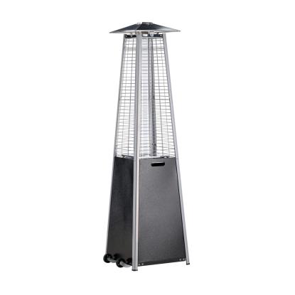 Venture Design Hottie terrassevarmer, sort/sølv, 190 x 50 x 50 cm
