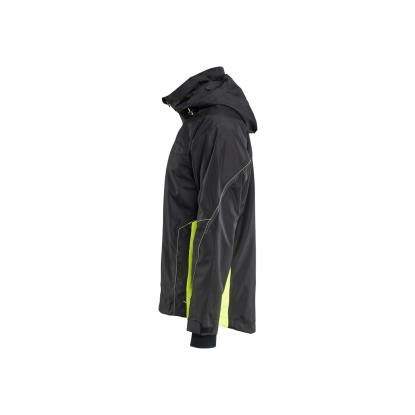 Blåkläder 4790 skaljakke, sort/hi-vis gul