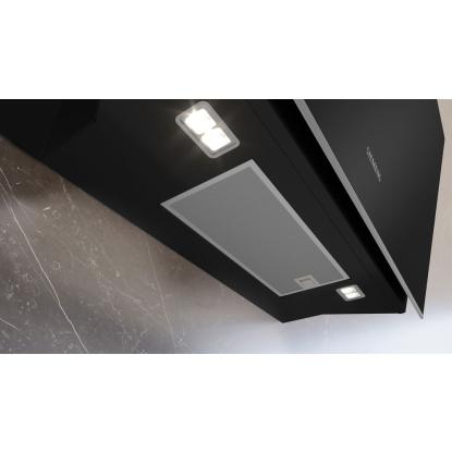 Siemens iQ700 væghængt emhætte LC91KLT60, sort, 90 cm