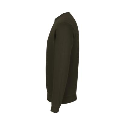ID 0682 sweatshirt, økologisk, oliven