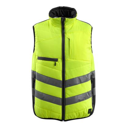MASCOT SAFE SUPREME Grimsby vintervest, hi-vis gul/sort