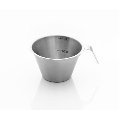 Steel-Function decilitermål, rustfrit stål - 1 dl