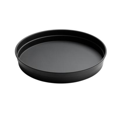 Steel-Function tjenerbakke, stål/skridsikker gummi, sort, Ø32 cm