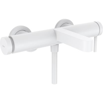 hansgrohe Finoris kar-/brusearmatur, mat hvid
