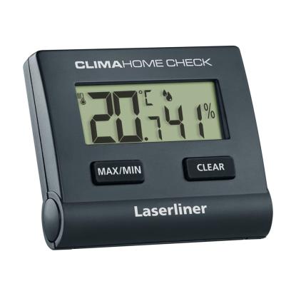 Laserliner ClimaHome-Check digital temperatur og hygrometer, sort
