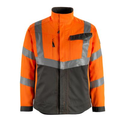 MASCOT SAFE SUPREME Oxford arbejdsjakke, hi-vis orange/mørk antracit