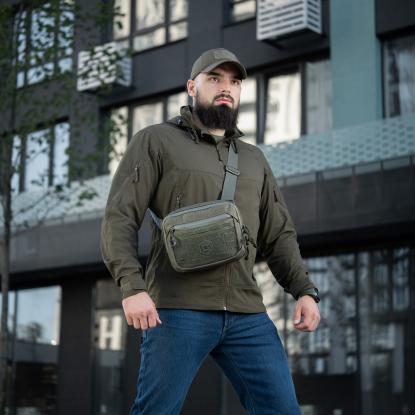 M-TAC Elite Hex EDC skuldertaske, ranger green