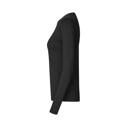 GEYSER G11003 Active T-shirt med lange ærmer, dame, sort