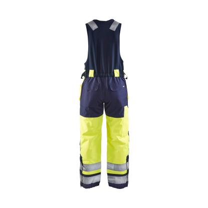 Blåkläder 8504 high vis vinter helbuks, hi-vis gul/marineblå