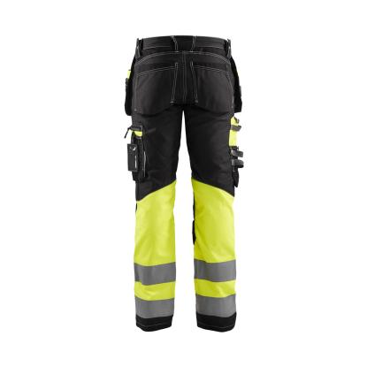 Blåkläder 1794 high vis buks med stretch, sort/hi-vis gul