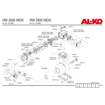 AL-KO HW 3000 Inox Classic husvandværk