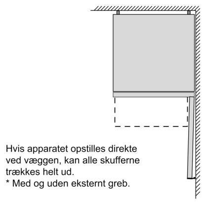 Bosch KGN392WDF fritstående kølefryseskab, 260 + 103 liter