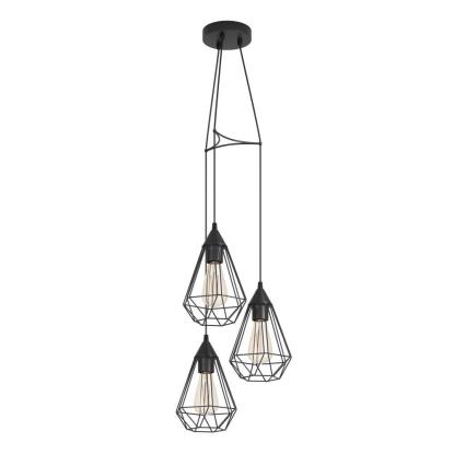 EGLO TARBES klyngelampe, Ø31 cm, E27, sort