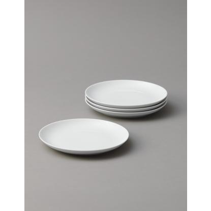 aida Atelier frokosttallerken, Ø22 cm, porcelæn, hvid - 4 stk.