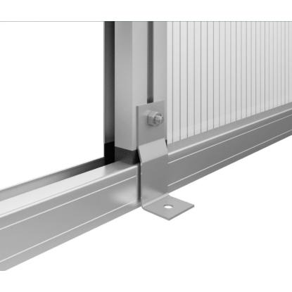 KGT Rose IV drivhus, antracitgrå, 10 m²