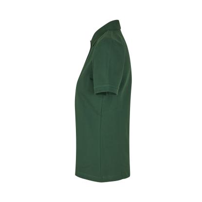 ID 0587 poloshirt, økologisk, dame, flaskegrøn