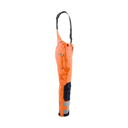Blåkläder 1867 high vis skalbuks, hi-vis orange/marineblå