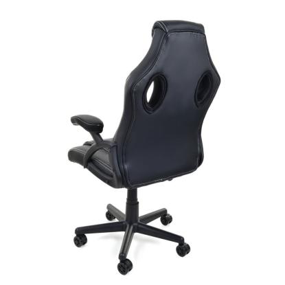Racer PRO gamestol, læder, sort