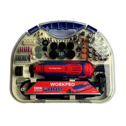 WORKPRO multislibesæt, 220-240V, 8000-35000 o/min - 211 dele tilbehør