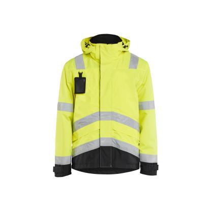 Blåkläder 4837 high vis skaljakke, hi-vis gul/sort