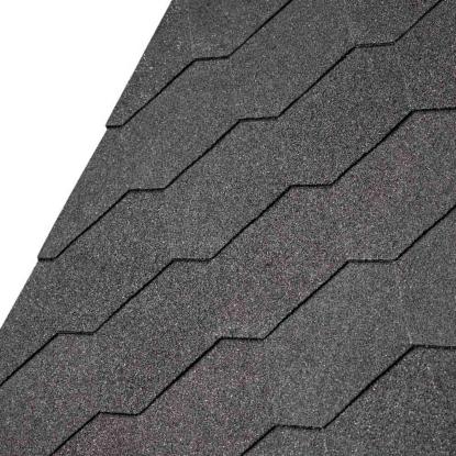 IKO shingel amourshield, sort - 2 m²