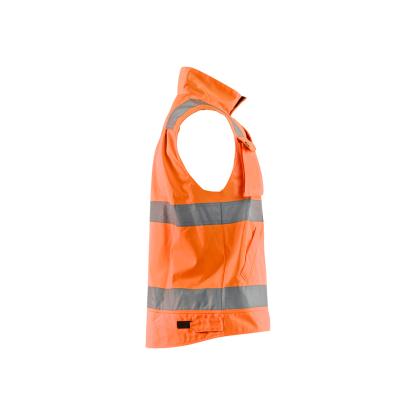 Blåkläder 8505 high vis vest, hi-vis orange/marineblå