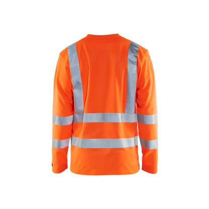 Blåkläder 3381 high vis UV t-shirt lang ærme, hi-vis orange