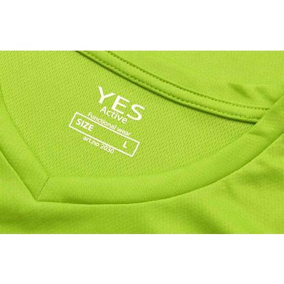 ID 2030 YES Active T-shirt, lime