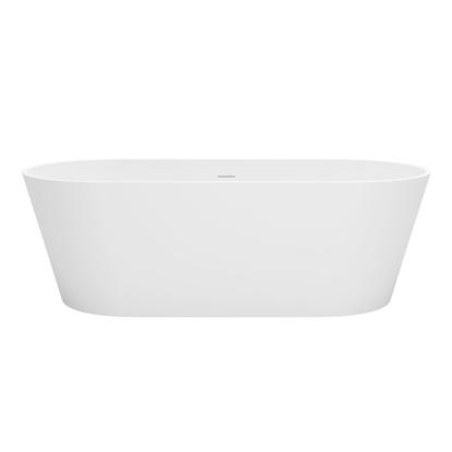 Best Design Mooi fritstående badekar, 169 x 81 cm, mat hvid