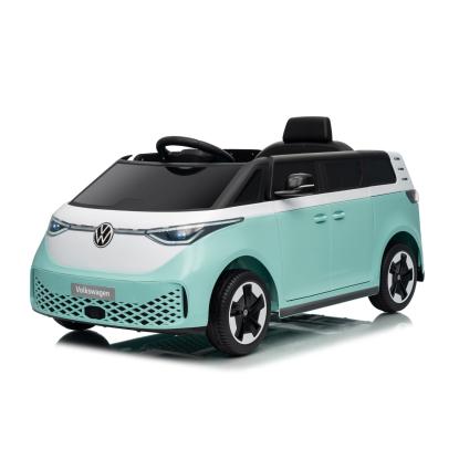 VW ID Buzz elbil til børn, 24V, lyseblå