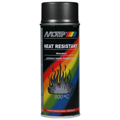 Motip varmefast spray, 800°, 400 ml - antracit