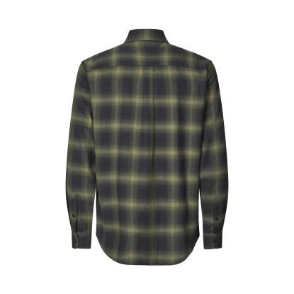 Seven Seas S64 Flannel skjorte, unisex, oliven