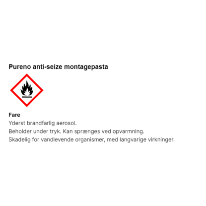 Pureno anti-seize montagepasta CA-201 - 500 ml