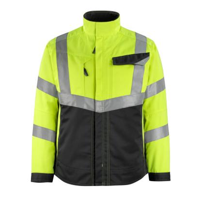 MASCOT SAFE SUPREME Oxford arbejdsjakke, hi-vis gul/sort