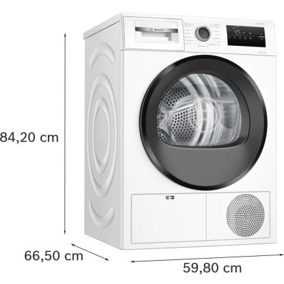 Bosch WTH85V0BSN kondenstørretumbler med varmepumpe - 8 kg