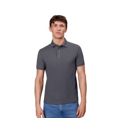 GEYSER G21006 poloshirt, funktionel, silver grey