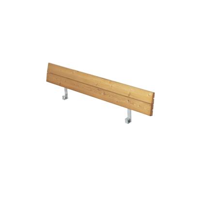 PLUS Zigma ryglæn til bord/bænkesæt, ThermoWood®, gyldenbrun/fyr - 166 cm