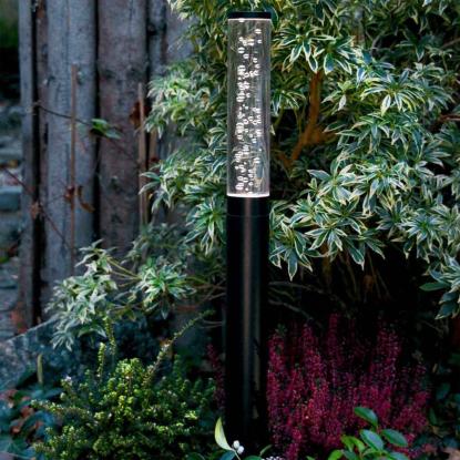 LightsOn Pollux havelampe, IP44, Ø5 x 64 cm, sort