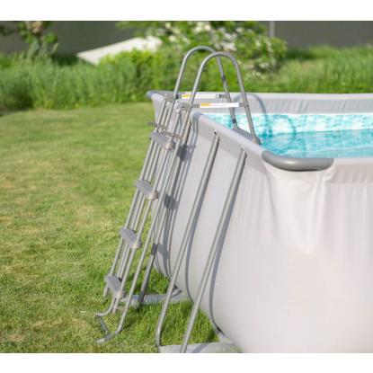 Summer Waves Elite Frame pool med filterpumpe og stige, 132 x 274 x 549 cm