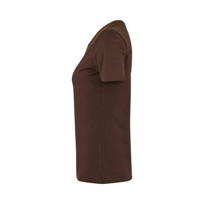 ID 0595 Stretch T-shirt, komfort, dame, mocca