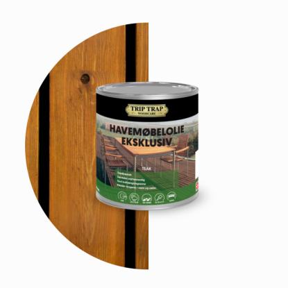 Trip Trap havemøbelolie eksklusiv, teak - 750 ml