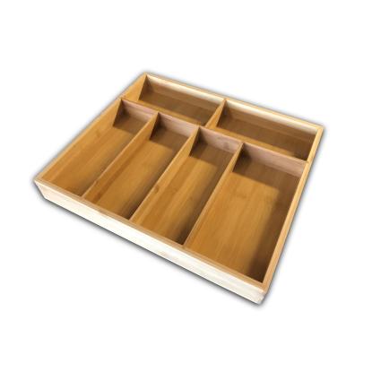 Nortiq inddeler i bambus, 31 x 36 x 5 cm