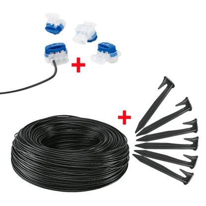 AL-KO installationskit 1 til Robolinho med kabel, jordsøm og samlemuffer
