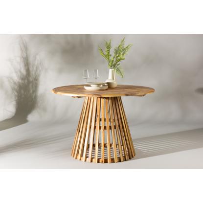 Venture Design Lumpur havebord, natur, Ø120 cm